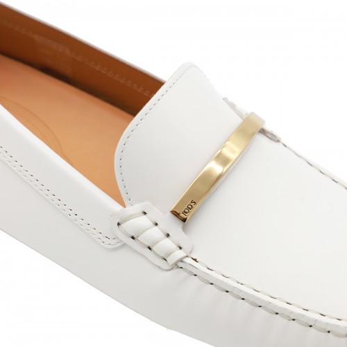 WHITE LOAFERS