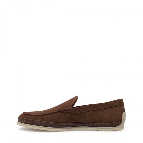 BROWN SUEDE LOAFERS