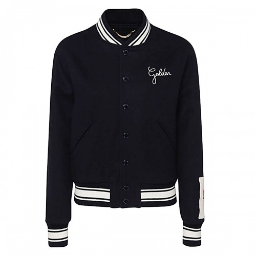 DARK BLUE COTTON CASUAL JACKET