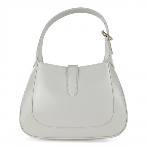 WHITE LEATHER JACKIE 1961 SHOULDER BAG