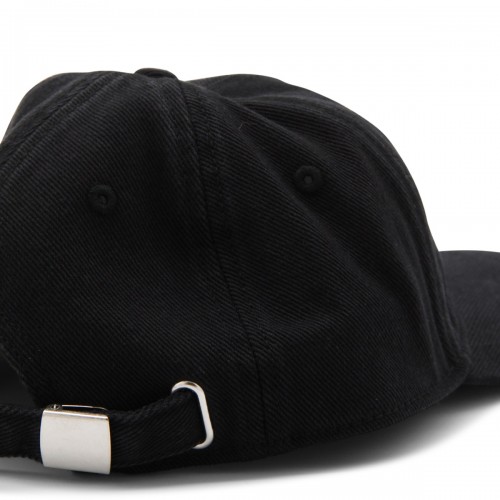 BLACK COTTON HAT