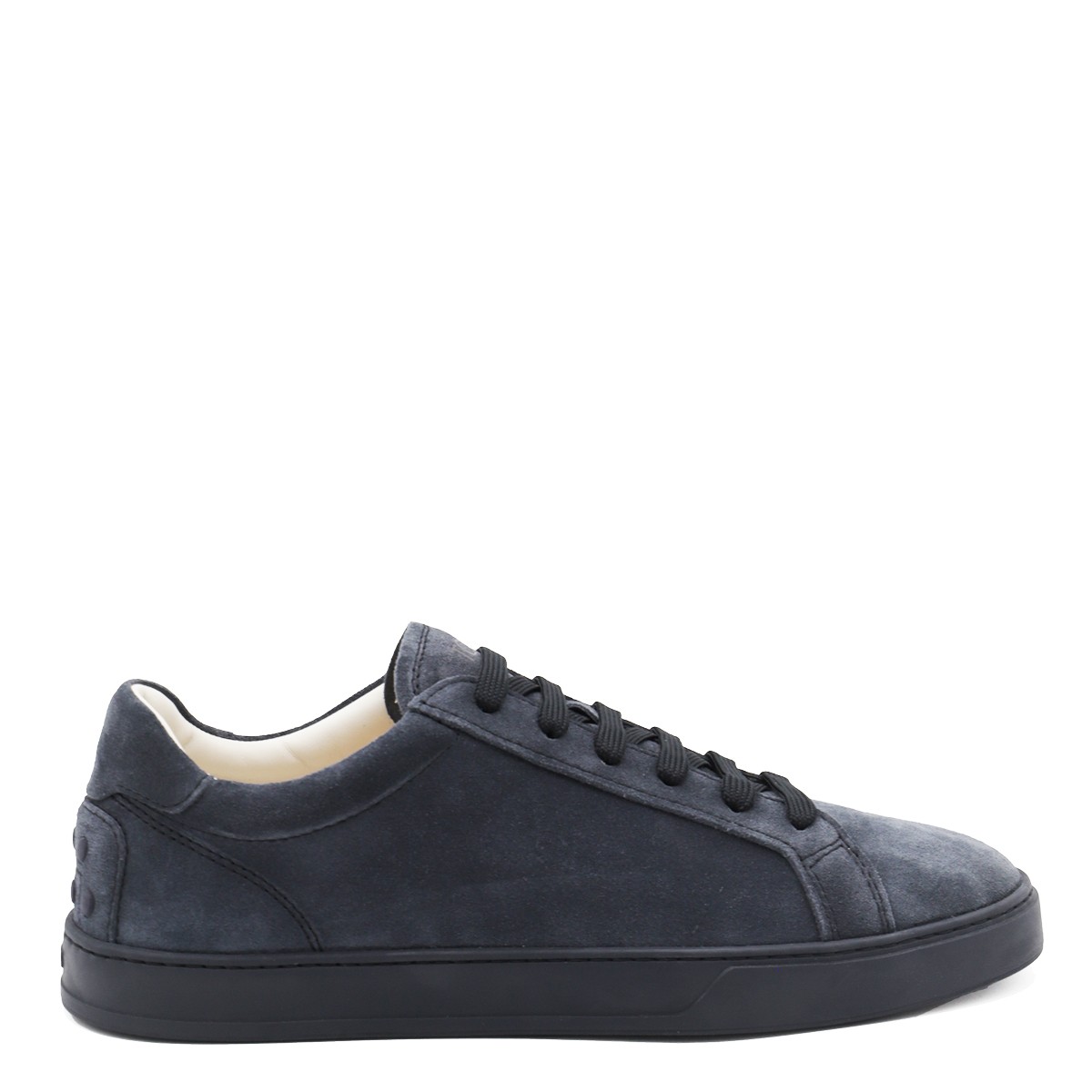 BLACK LEATHER SNEAKERS