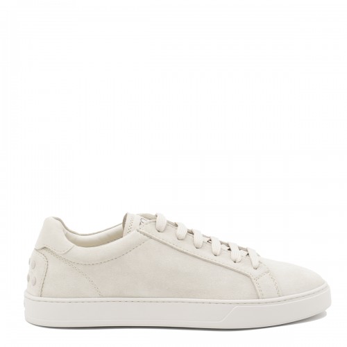 WHITE LEATHER SNEAKERS