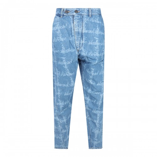 BLUE COTTON JEANS