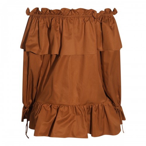 BROWN COTTON DRESS 2