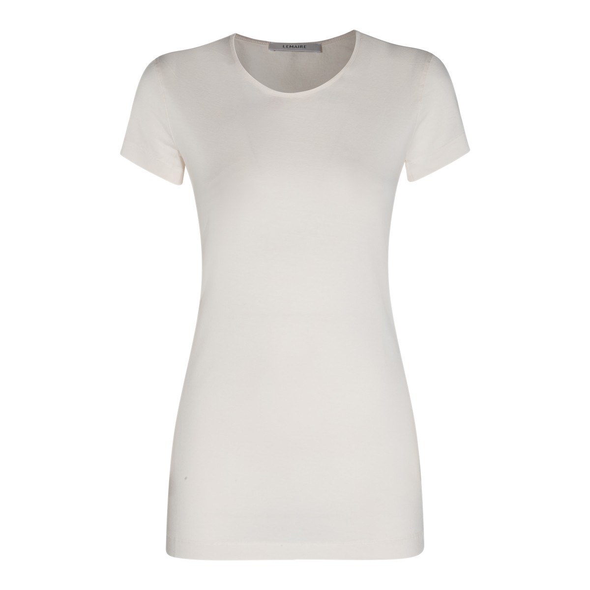 WHITE COTTON T-SHIRT