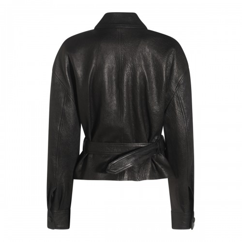 BLACK LEATHER JACKET