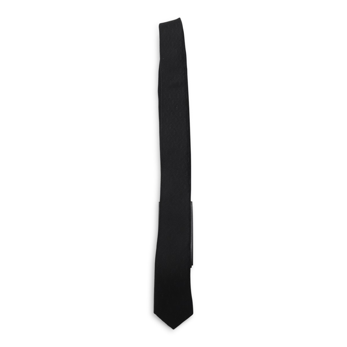 BLACK SILK TIE