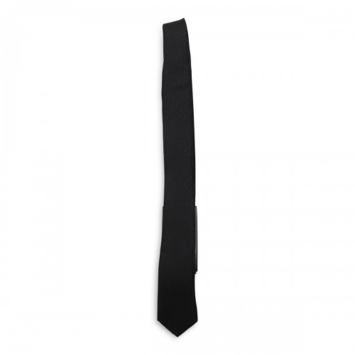 BLACK SILK TIE