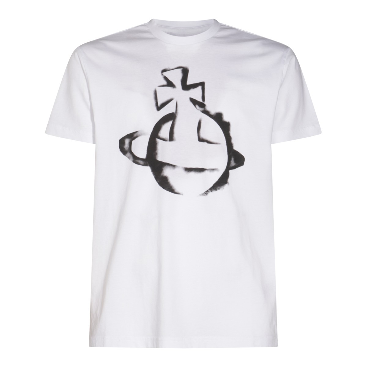 WHITE COTTON T-SHIRT