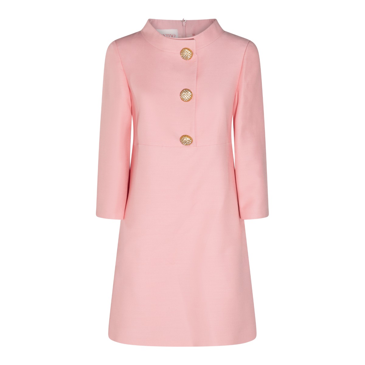 PINK WOOL DRESS