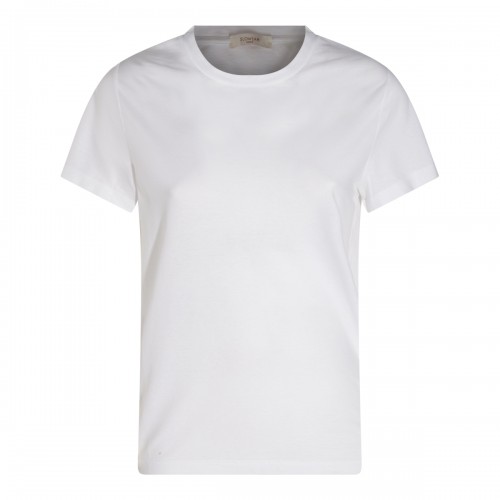 WHITE COTTON T-SHIRT