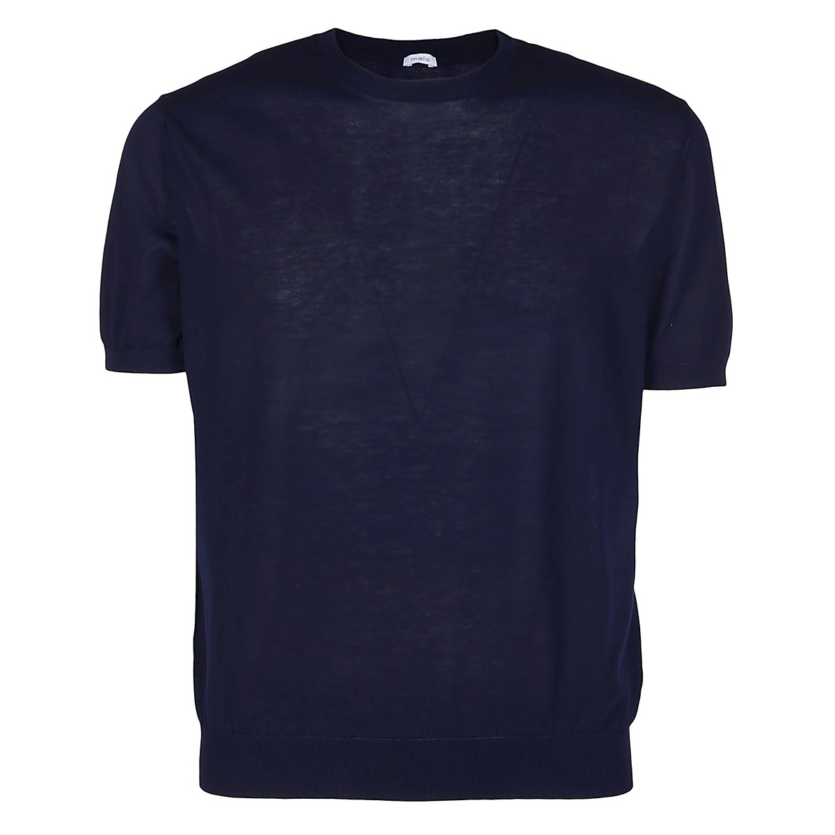 DARK BLUE COTTON T-SHIRT