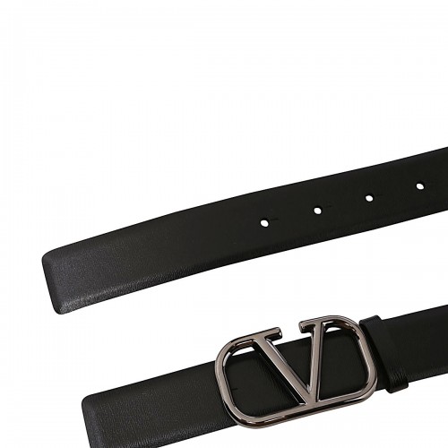 BLACK LEATHER BELT