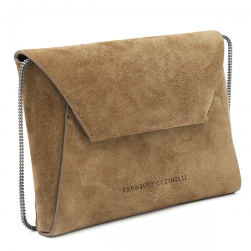 BROWN LEATHER CROSSBODY BAG 2