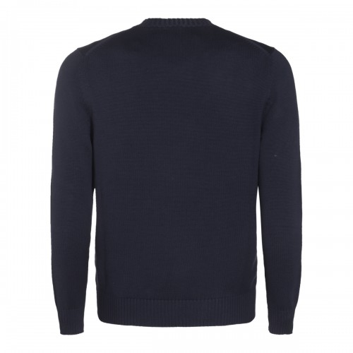 NAVY BLUE COTTON KNITWEAR