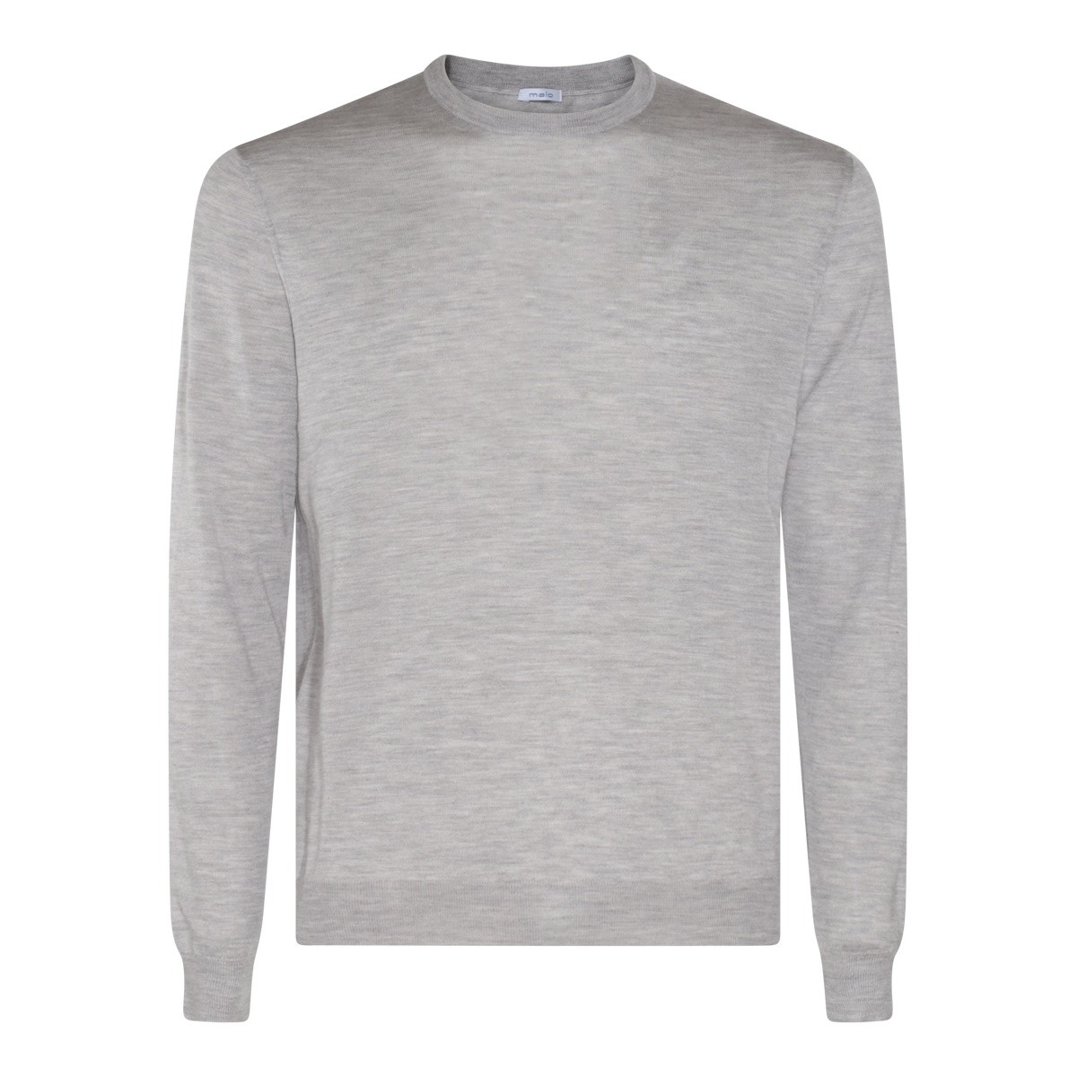 GREY WOOL KNITWEAR