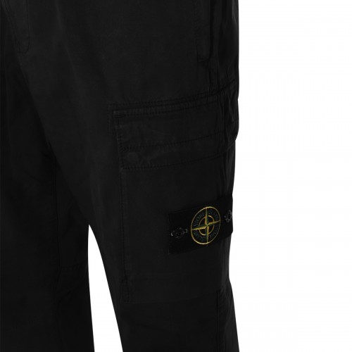 BLACK COTTON PANTS