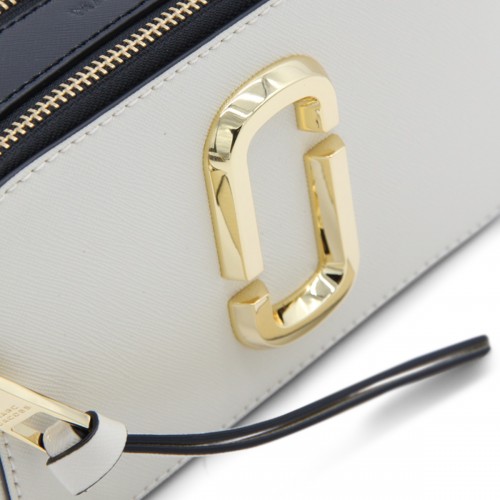 CLOUD WHITE AND MULTICOLOUR LEATHER THE SNAPSHOT CROSSBODY BAG