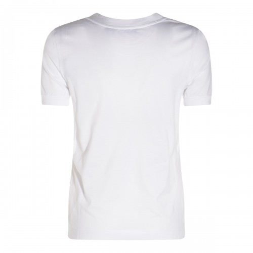 WHITE COTTON T-SHIRT