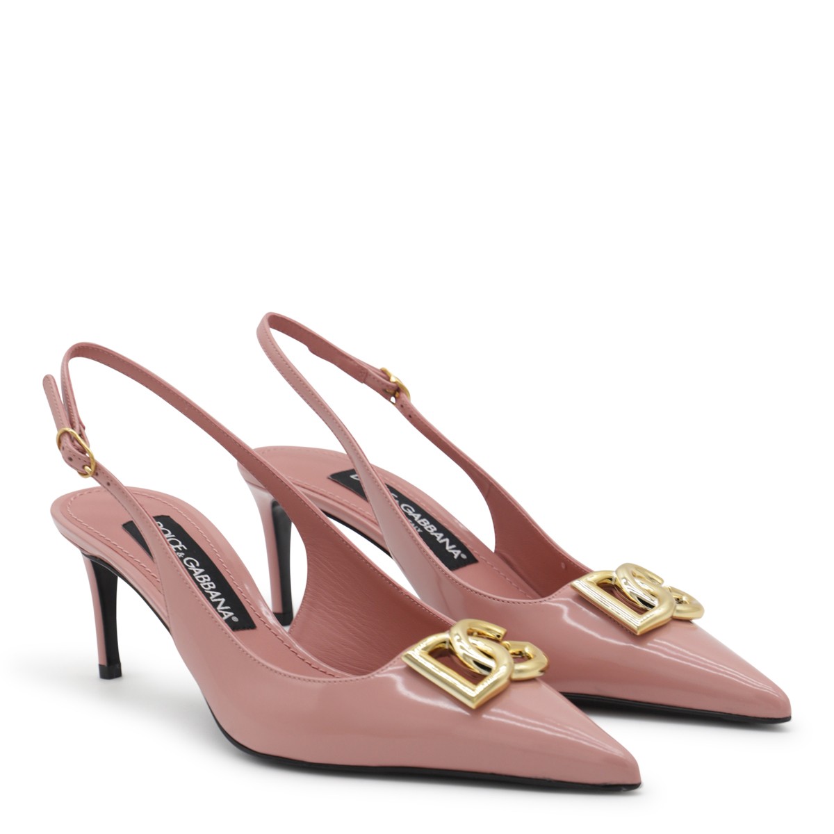 PINK LEATHER PUMPS PINK LEATHER PUMPS