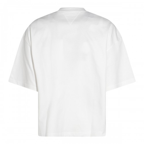 WHITE COTTON T-SHIRT