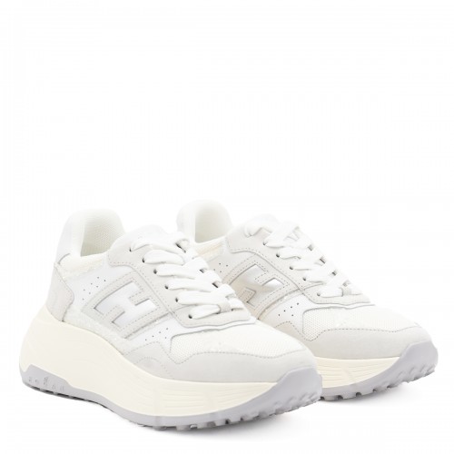 WHITE AND SILVER SNEAKERS 2