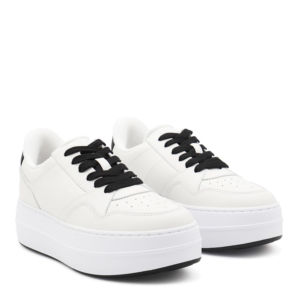 WHITE AND BLACK SNEAKERS WHITE AND BLACK SNEAKERS