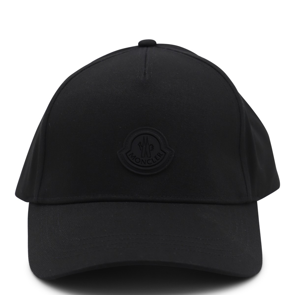 BLACK COTTON BASEBALL CAP