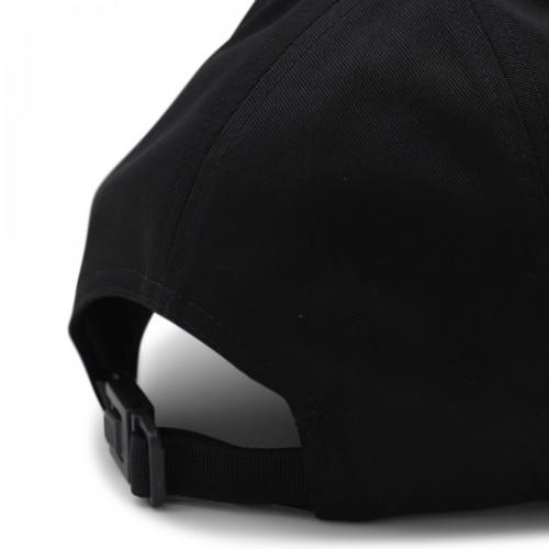 BLACK COTTON BASEBALL CAP