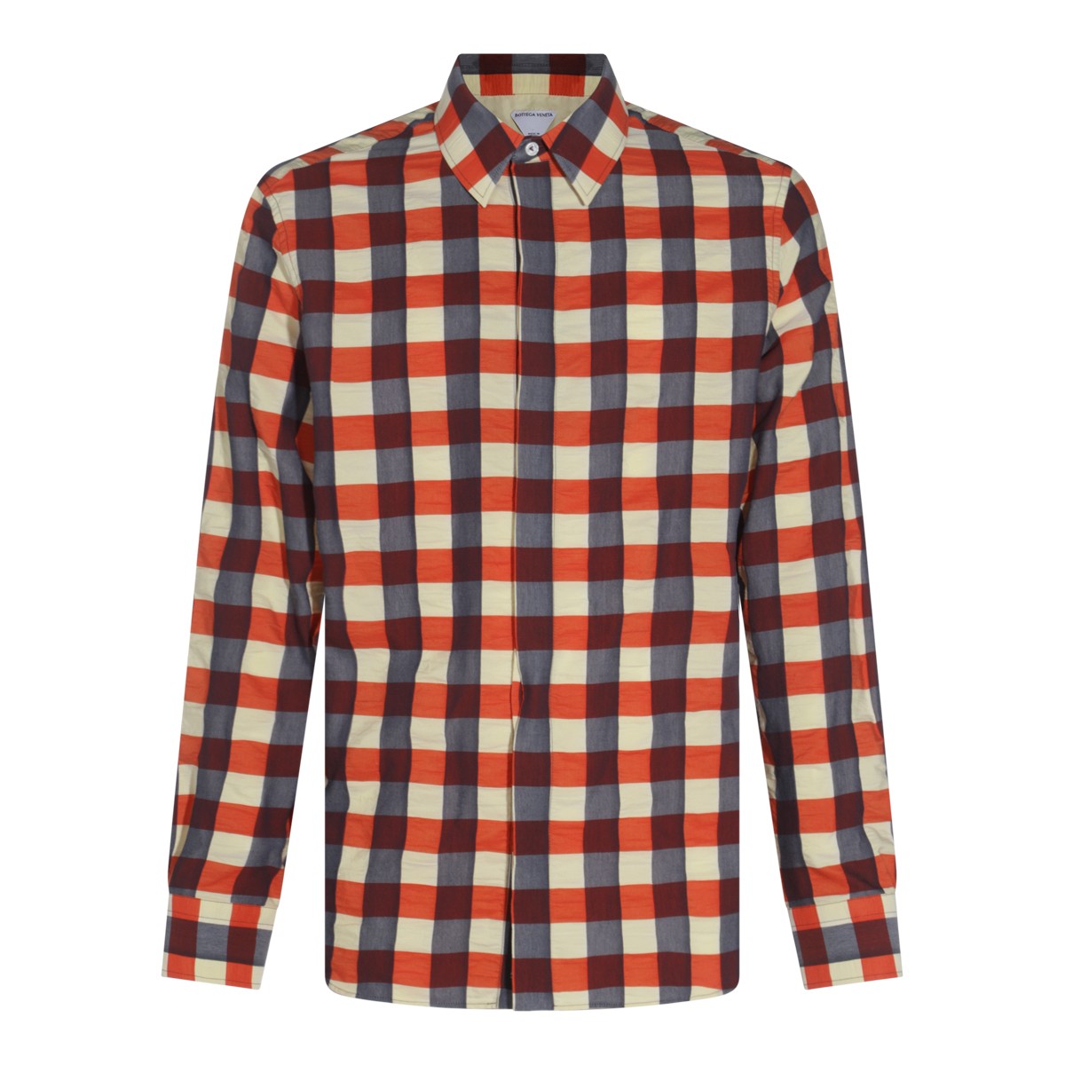 RED AND BLACK COTTON SHIRT