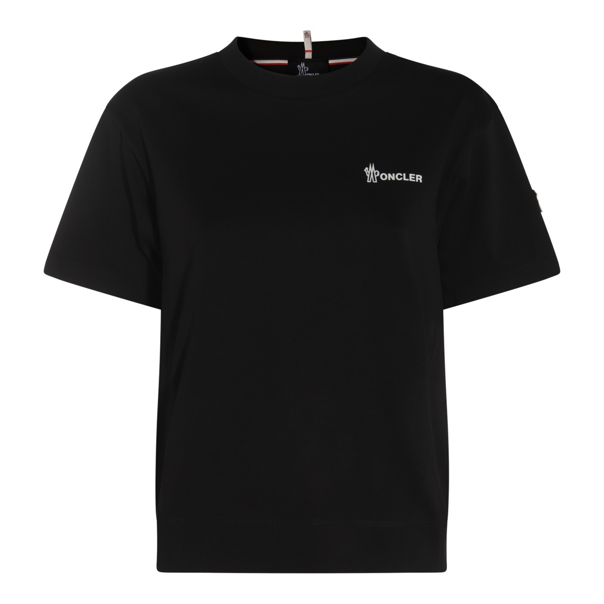 BLACK COTTON T-SHIRT