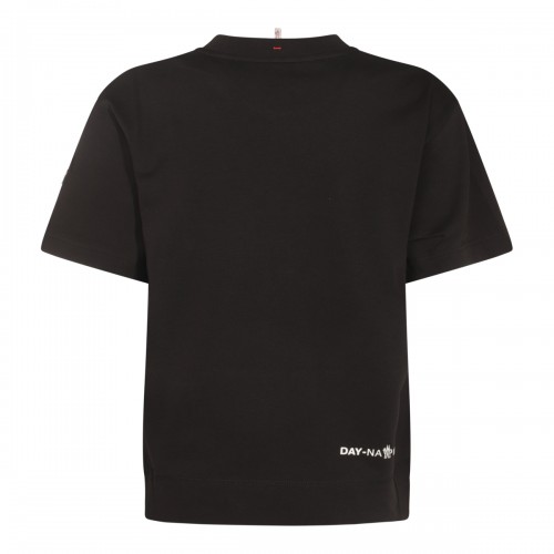 BLACK COTTON T-SHIRT