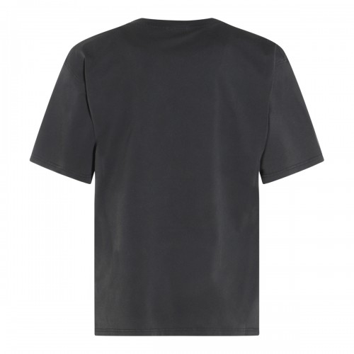 BLACK COTTON T-SHIRT