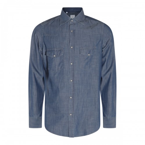 BLUE COTTON SHIRT