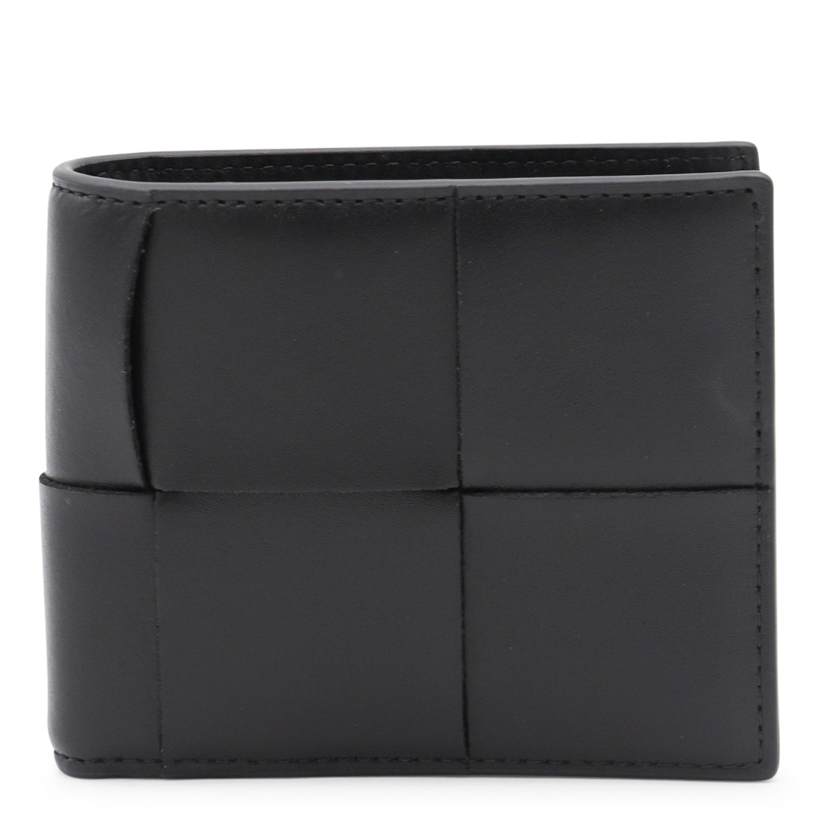 BLACK LEATHER WALLET