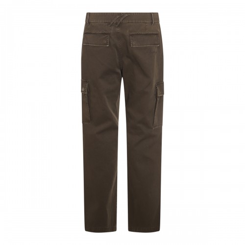 BROWN COTTON PANTS