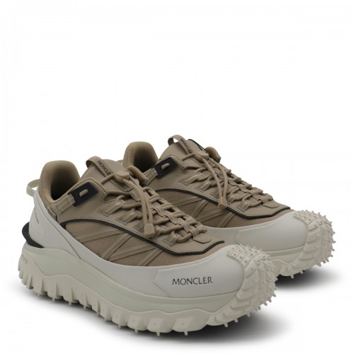 BEIGE AND WHITE TRAILGRIP GTX SNEAKERS