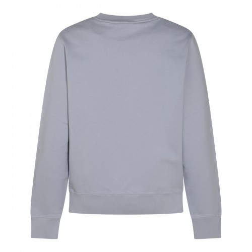 LIGHT BLUE COTTON SWEATSHIRT