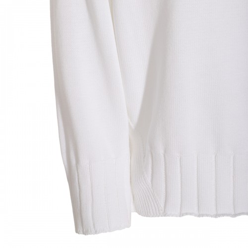 WHITE COTTON KNITWEAR