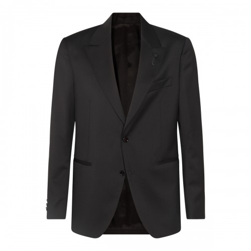 BLACK WOOL BLAZER