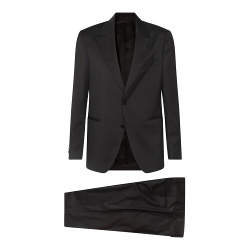 BLACK WOOL BLAZER