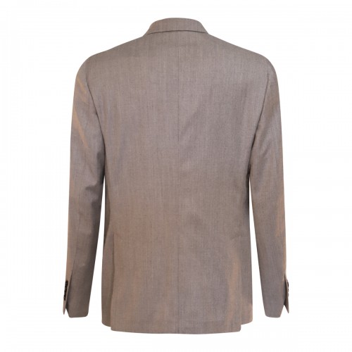 BEIGE WOOL SUITS 2