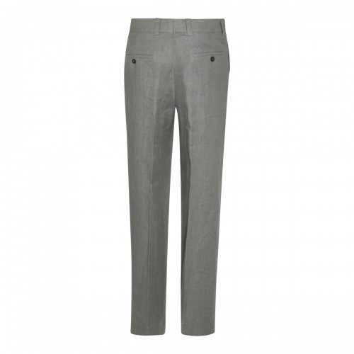 GREY LINEN PANTS