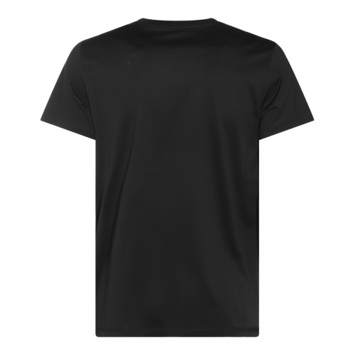 BLACK COTTON T-SHIRT