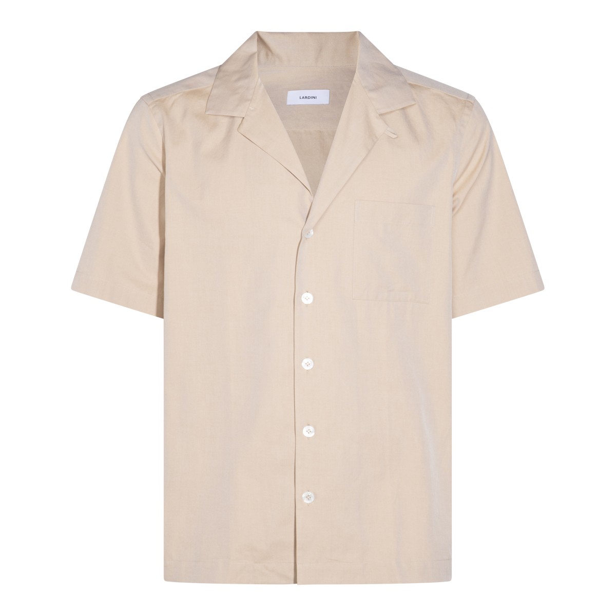 BEIGE COTTON SHIRT