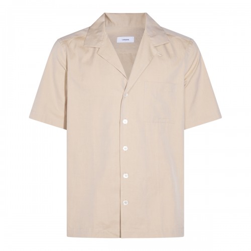 BEIGE COTTON SHIRT