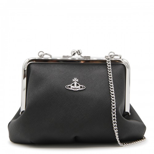 BLACK TOP HANDLE BAG