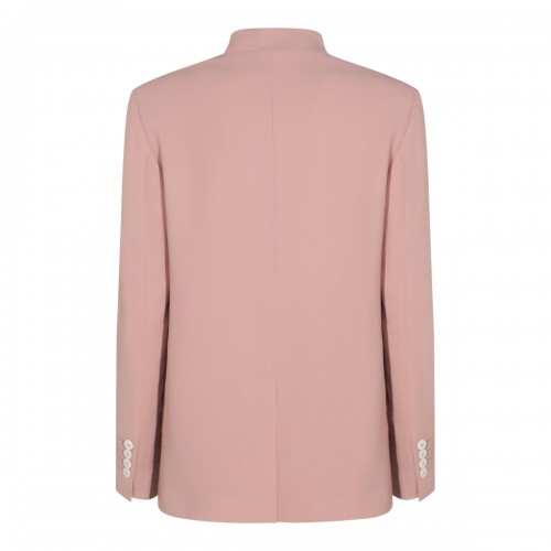 PINK VISCOSE CASUAL JACKET