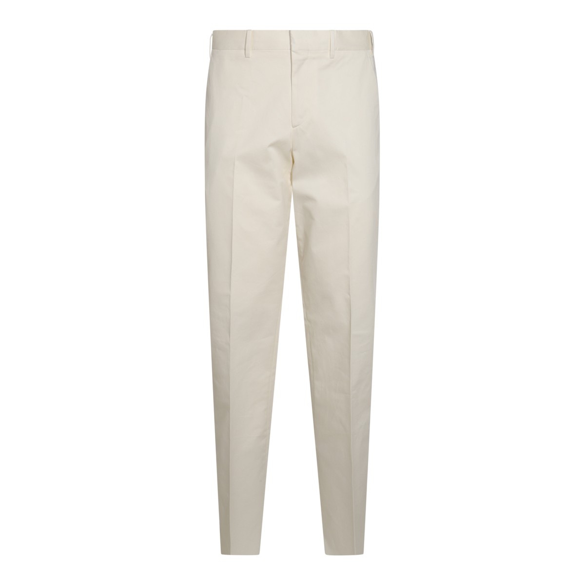 WHITE COTTON PANTS